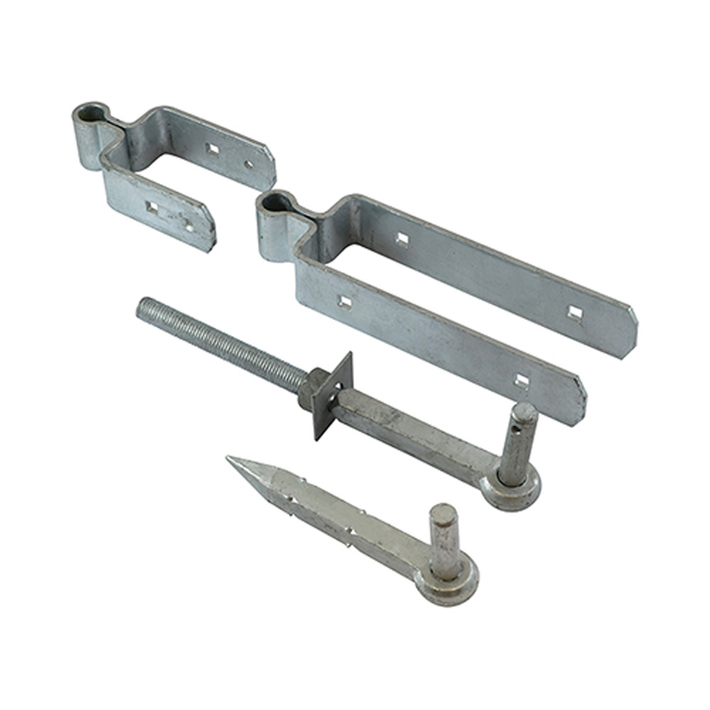 Standard Double Strap Hinge Set - Hot Dipped Galvanised (300mm)